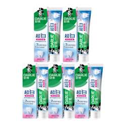 好来 超白修白抗敏感羟基磷灰石修护牙膏40g*5支 山茶茉莉