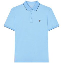 FILA 男士凉感透气 POLO衫 白色 L