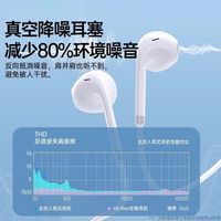  醒你 W004 半入耳式 有线耳机