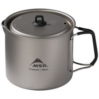 MSR Titan 钛制露营水壶 900ml 户外便携咖啡杯茶壶 露营杯 露营装备