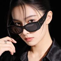 Dior 牛皮革镜腿方框时尚墨镜太阳镜女高级DiorOmbre S1F