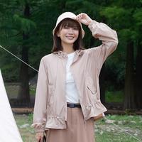 乐飞叶 户外春夏防紫外线UPF50+防晒衣休闲薄女式户外风衣