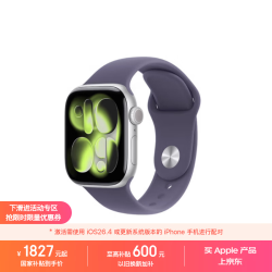 Apple Watch Series 11 智能手表 GPS版 42mm 银色