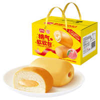 盼盼 软软包 白桃味夹心面包蛋糕 1500g