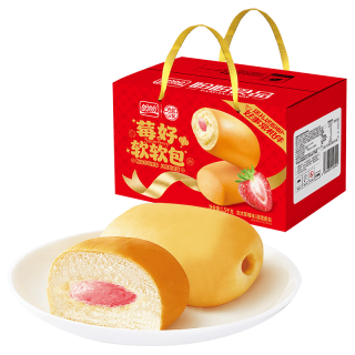 今日必买：盼盼 软软包草莓味夹心蛋糕1500g