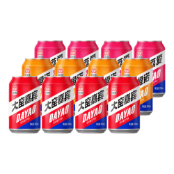 大窑 果汁汽水 330mL*12罐