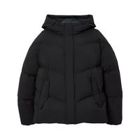 JACK&JONES/杰克琼斯 男士羽绒服 226112046E43纯黑色 S (170)