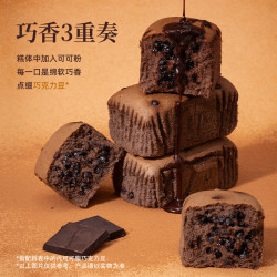 沪上阿姨 黑巧豆豆蛋糕 45g*6袋
