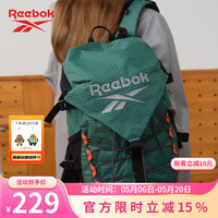 Reebok 防泼水轻量化双肩包 多隔层 耐磨透气 264元新低（历史好价）