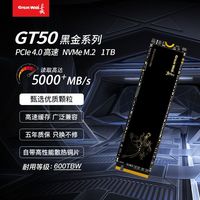 百亿补贴：长城 GT50 1TB M.2固态硬盘SSD台式机笔记本硬盘NVMe PCIe4.0