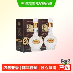 白云边 20年陈酿 45%vol 兼香型白酒 450ml*2瓶
