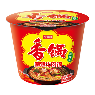 今麦郎 麻辣香锅面牛肉风味 桶装 方便面