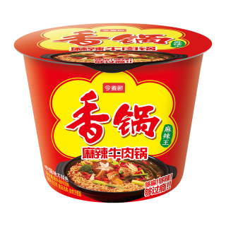 今麦郎 麻辣香锅面牛肉风味 桶装 方便面