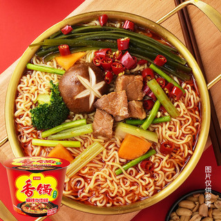 今麦郎 麻辣香锅面牛肉风味 桶装 方便面