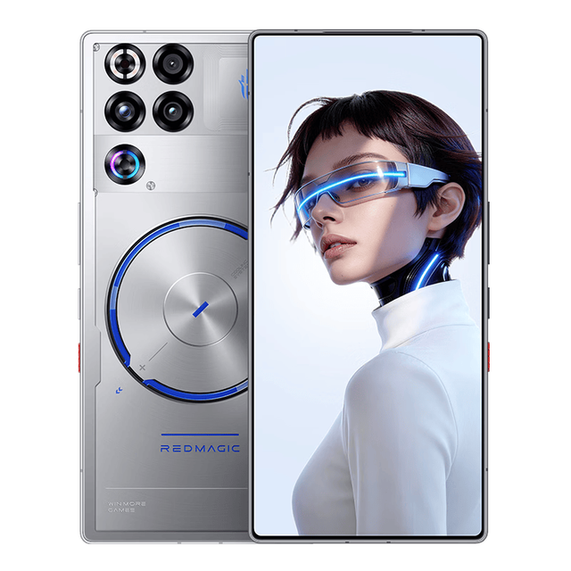 努比亚 红魔11S Pro+ 5G手机 16GB+1TB 氘锋透明银翼