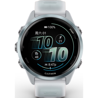 佳明 Forerunner570 心率监测 晨霜白 42mm 智能手表