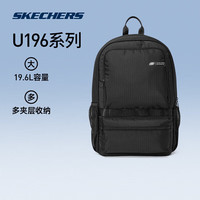 斯凯奇 男女情侣双肩包 L123U046 大容量登山书包