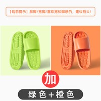IQGD 防滑静音软底 绿色 浴室拖鞋