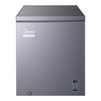 美的142L超低温小型冷柜家用冷藏冷冻两用冰柜一级冰箱