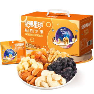 沃隆 每日坚果礼盒 混合口味 30袋装 600g