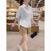 Richfox/富贵狐 时尚条纹 女士套装