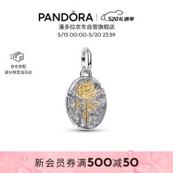 PANDORA 守护系列玫瑰勋章吊饰 主商品*1