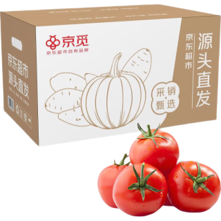 京觅 山东普罗旺斯西红柿 单果100g+ 净重4.5斤