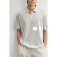 伯爵卓尔 J621247 凉感三防 奶油白 L(175) 男士POLO衫