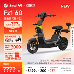 九号 Fz1 60 新国标电动自行车