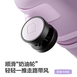海澜之家 20英寸 吐司香芋色 拉杆箱