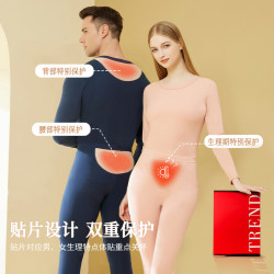 情侣睡衣 女士圆领短袖睡裤套装 夏天短裤男薄款无痕冰丝家居服