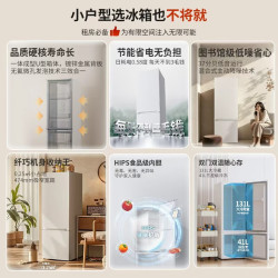 康佳 AR-183G2 节能低音 白色 172L 双门冰箱