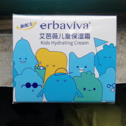 erbaviva 儿童保湿霜清爽滋润补水擦脸面霜