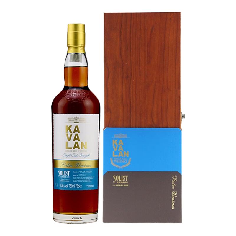 KAVALAN 金车 独奏希梅内斯PX雪莉桶 55.6%vol 单一麦芽威士忌