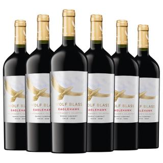 纷赋 鹰标酿酒师精选 设拉子赤霞珠 干红葡萄酒 750ml*6瓶