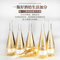 露仙格 法国进口 贵腐甜白葡萄酒 750ml 6瓶整箱
