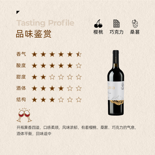 长和翡翠 熔岩悦干红葡萄酒