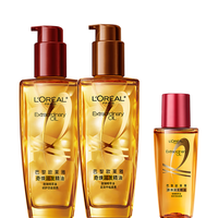 L'OREAL PARIS 巴黎欧莱雅 奇焕润发精油套装 (小红瓶100ml+小棕瓶100ml)
