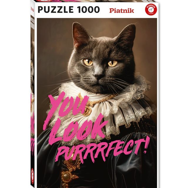 Piatnik 1000 片拼图 You Look Purrrfect!