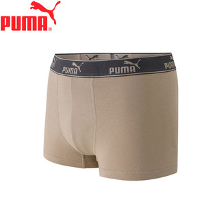  PUMA/彪马 抑菌 男士内裤 浅棕色 1条 L (130-150斤)