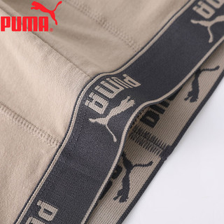  PUMA/彪马 抑菌 男士内裤 浅棕色 1条 L (130-150斤)
