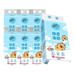 清风 4层1000张 挂式抽纸 1提