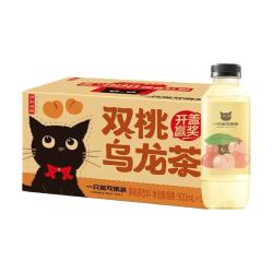 伊刻活泉 伊利伊刻活泉双桃乌龙茶500ml*15瓶整箱 100%真茶萃取