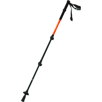 牧高笛 NX23667001 轻量三节铝合金 熔岩橙 登山杖