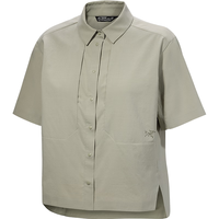 始祖鸟 SIMA SHIRT SS 女子短袖衬衫 岩灰绿 M