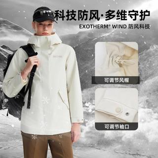 诺诗兰 防风防油污 女款冲锋衣
