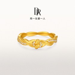 Darry Ring HEART 黄金戒指 10号 QW0531 520好礼 氛围感拉满