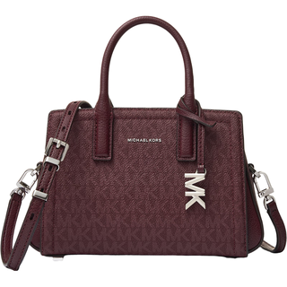 MICHAEL KORS MK Laila 女士超小号手提包 棕红色
