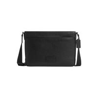COACH 蔻驰 DISTRICT系列 牛皮革斜挎包 QB/黑色 CY825
