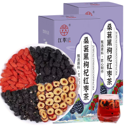江萃 补气 男士养生茶 桑葚红枣枸杞茶300g/20包